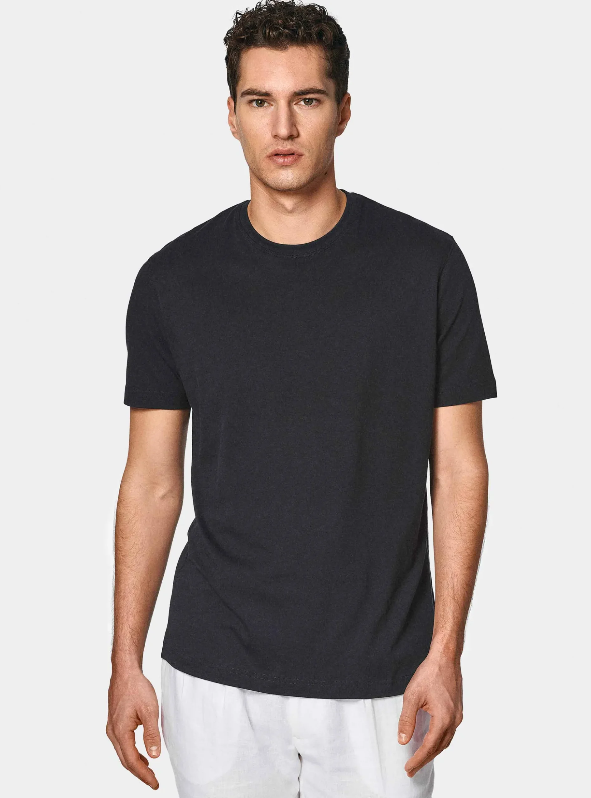 T-shirt mezza manica in cotone Supima