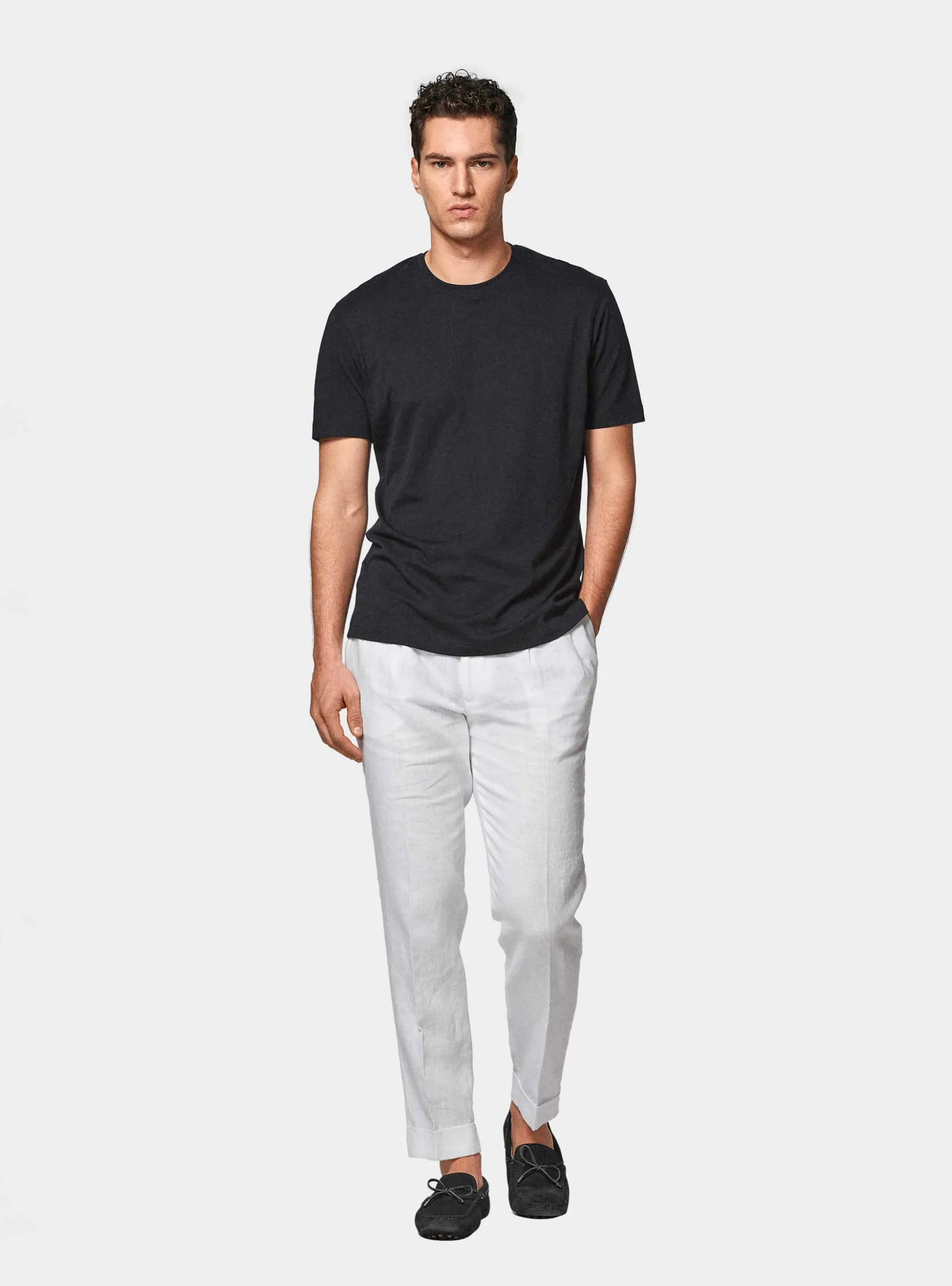 T-shirt mezza manica in cotone Supima