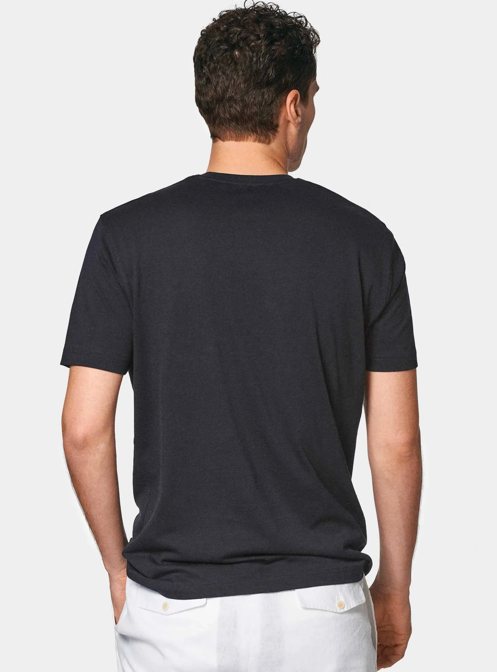 T-shirt mezza manica in cotone Supima