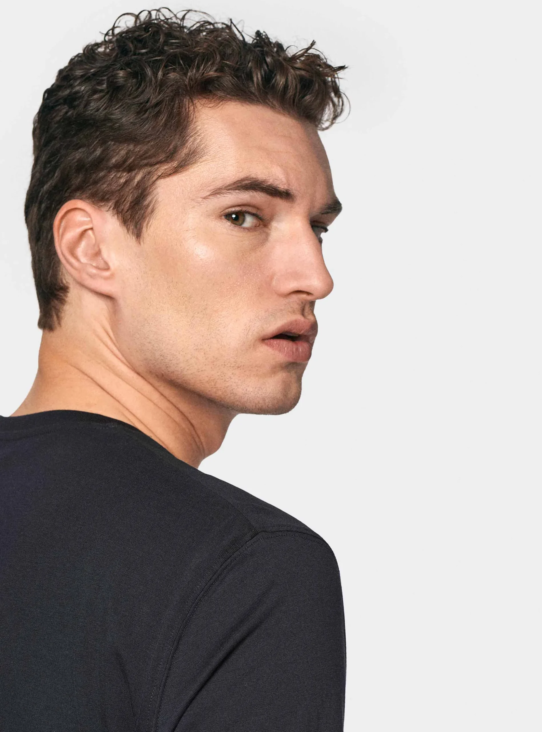 T-shirt mezza manica in cotone Supima