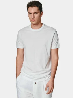 T-shirt mezza manica in cotone Supima