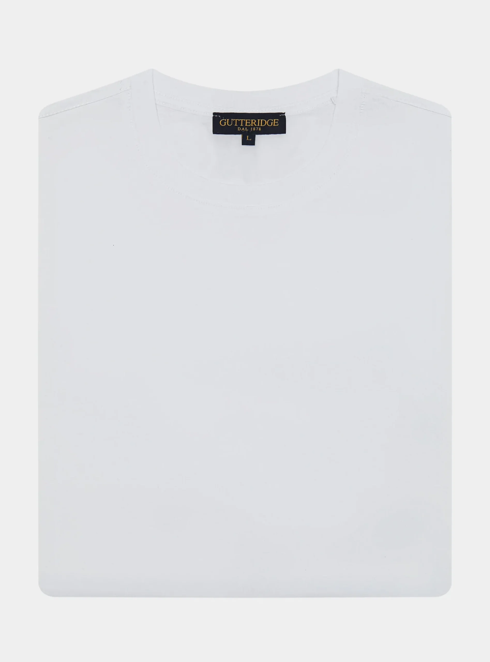 T-shirt mezza manica in filo di scozia