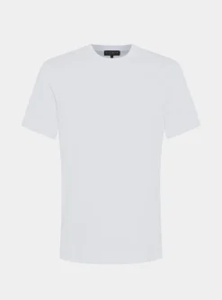 T-shirt mezza manica in filo di scozia