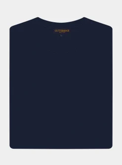 T-shirt mezza manica in filo di scozia