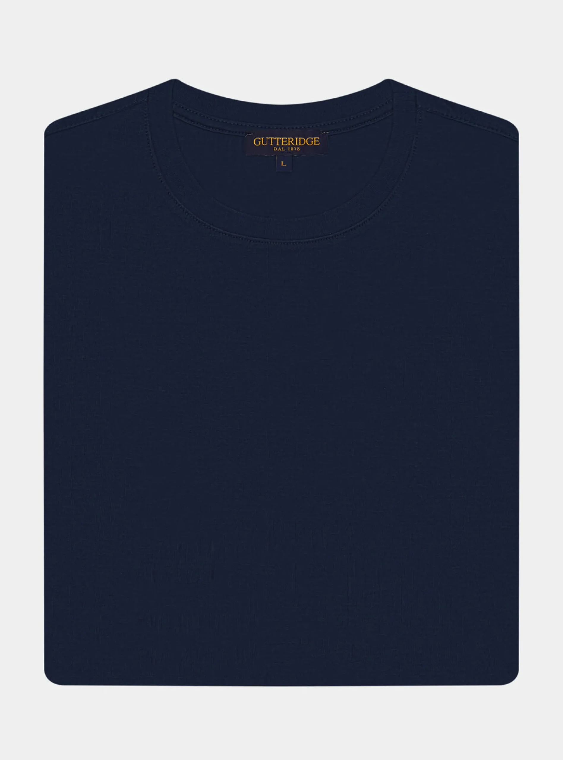 T-shirt mezza manica in filo di scozia
