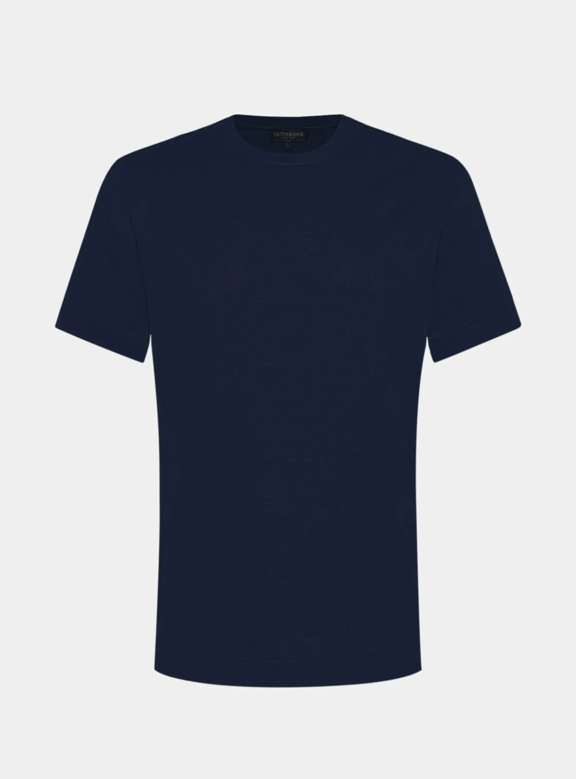 T-shirt mezza manica in filo di scozia